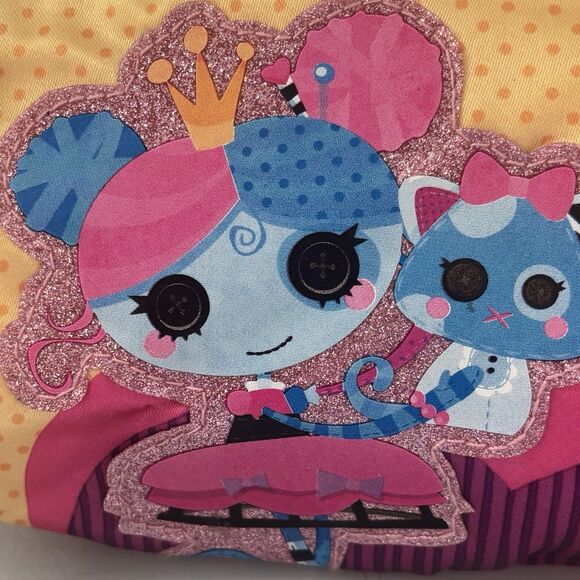 Lalaloopsy Lala-oopsies Pink Cat Zipper Pencil Case Makeup Pouch Doll Accessory - Picture 4 of 7